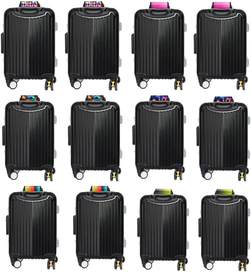 Gowraps Luggage Handle Wrap 12 Pack-Bulk Luggage Handle Wraps for Suitcases Neoprene Handle Wraps/Cover/Grips for Carry on/Bag/Car Travel Accessories for Luggage (Mixed 2.0) - Image 5